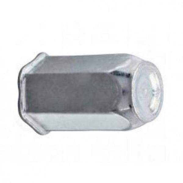 Заклепка резьбовая закрытая шестигранная с уменьшенным бортом